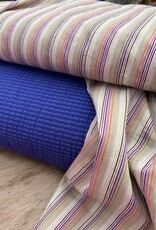 Comme ça Seersucker Kobalt