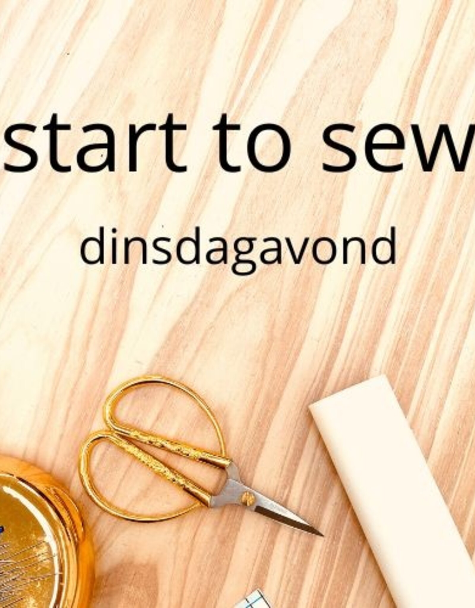 Start-to-sew - dinsdagavond - najaar '26