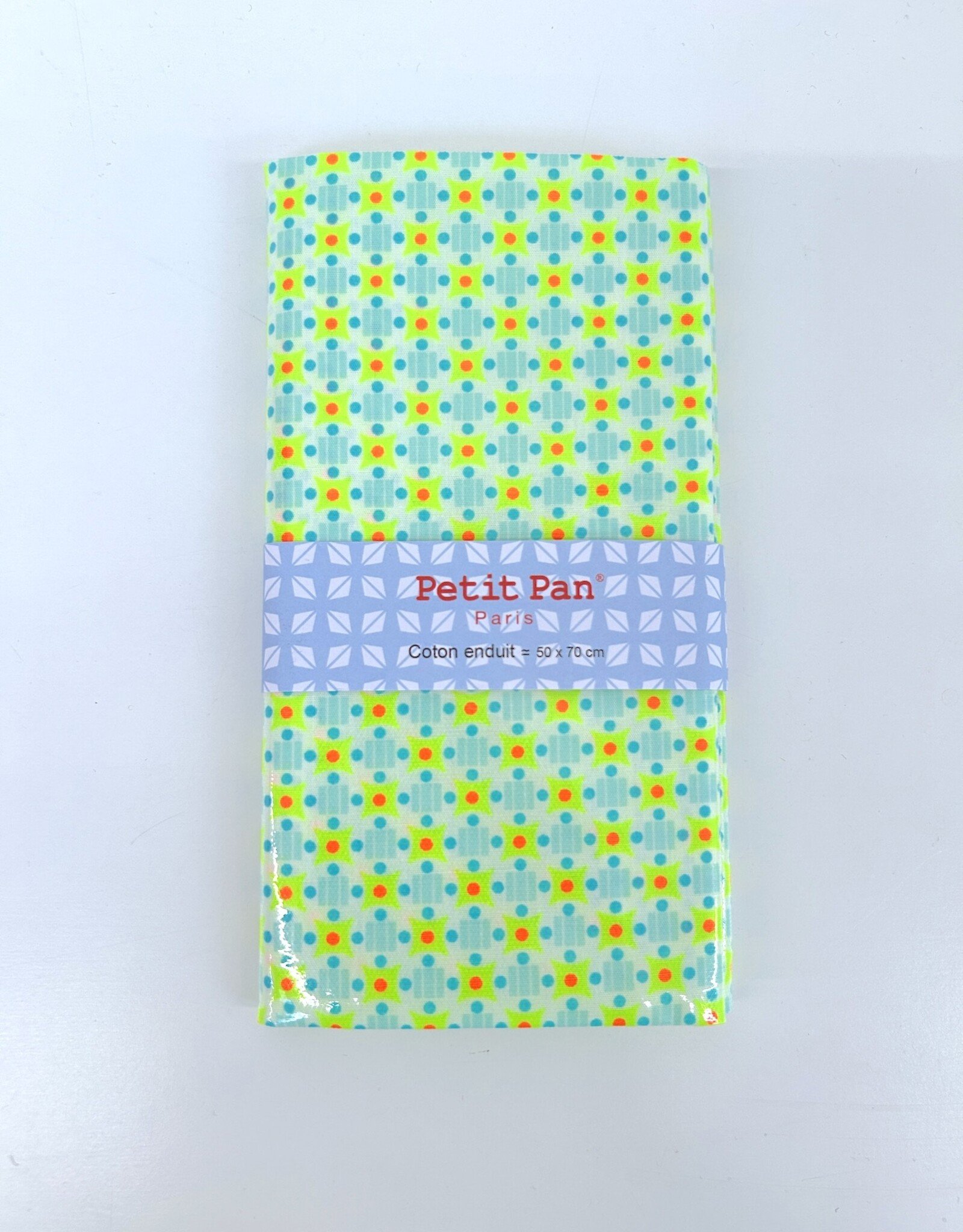 Petit Pan Toile Cirée - Django azur - 50x70cm