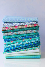 Petit Pan Katoen - Wasabi washed blue