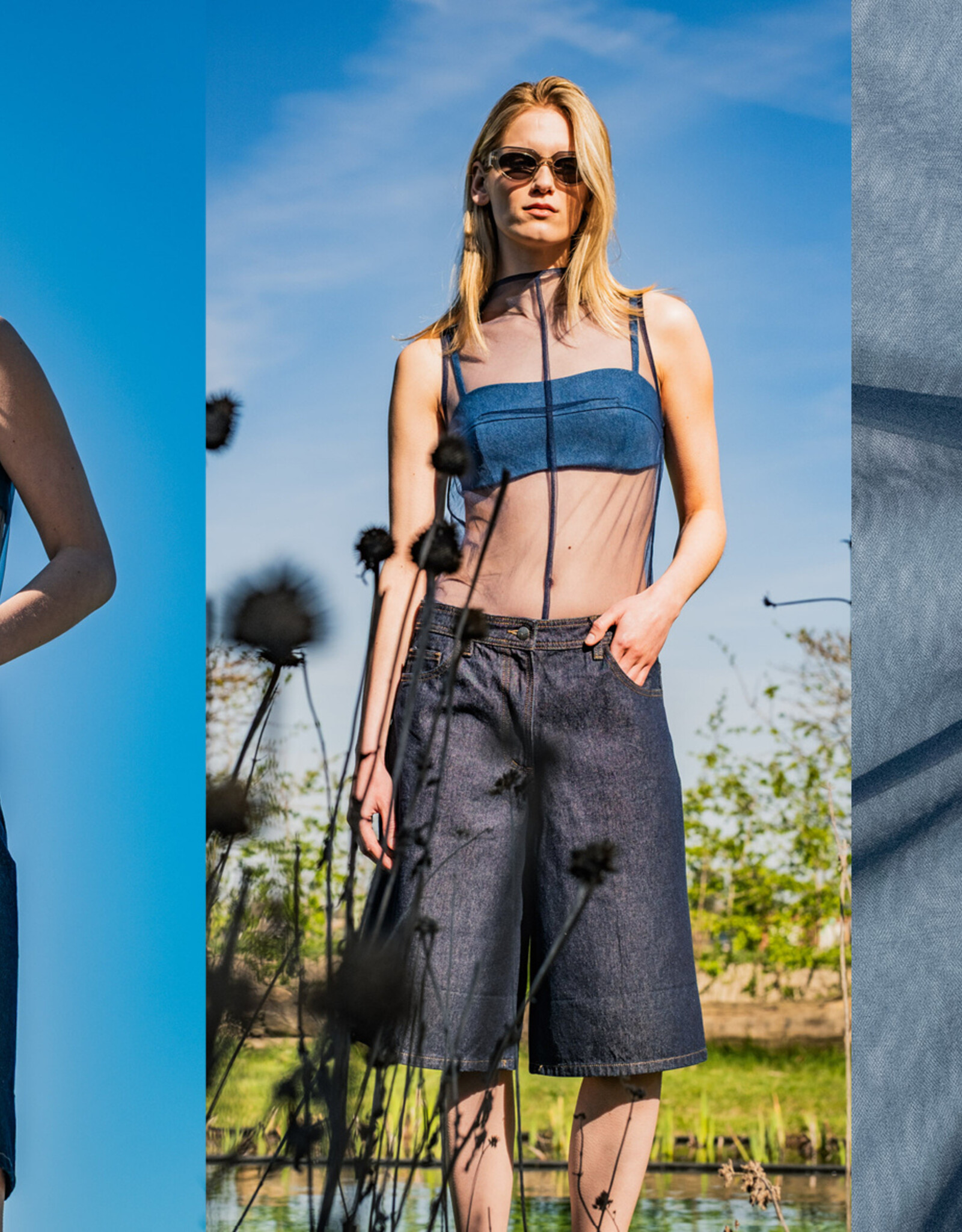 Fibre Mood Soft Tule - Marine