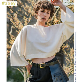 Fibre Mood Viscose Twill - Off white - Zoey