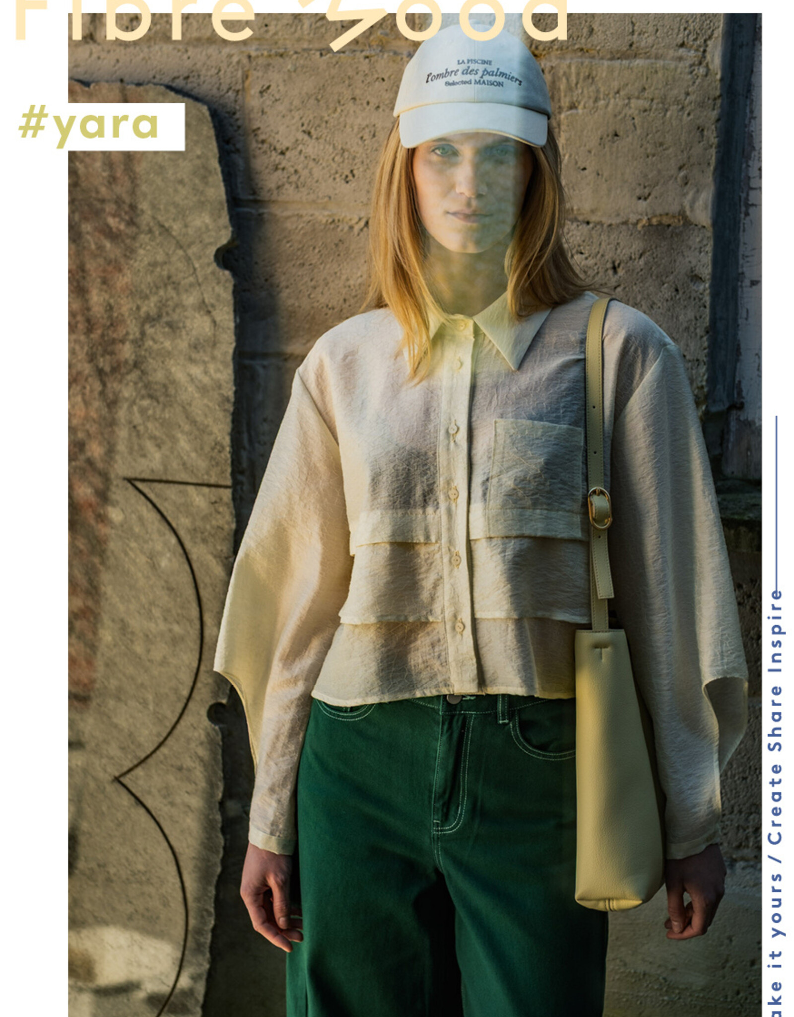 Fibre Mood Tencel Jacquard - Off White - Yara