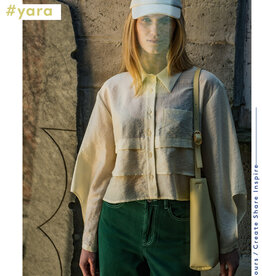 Fibre Mood Tencel Jacquard - Off White - Yara