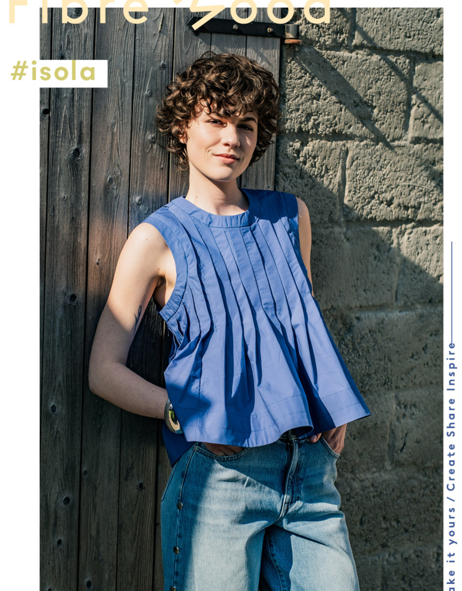 Fibre Mood Smooth Touch katoen - Blue - TINDRA- ISOLA