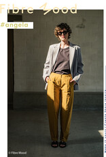 Fibre Mood Stone Washed Katoen - Brown - Angela