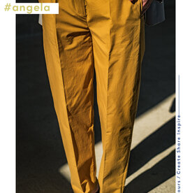 Fibre Mood Stone Washed Katoen - Brown - Angela