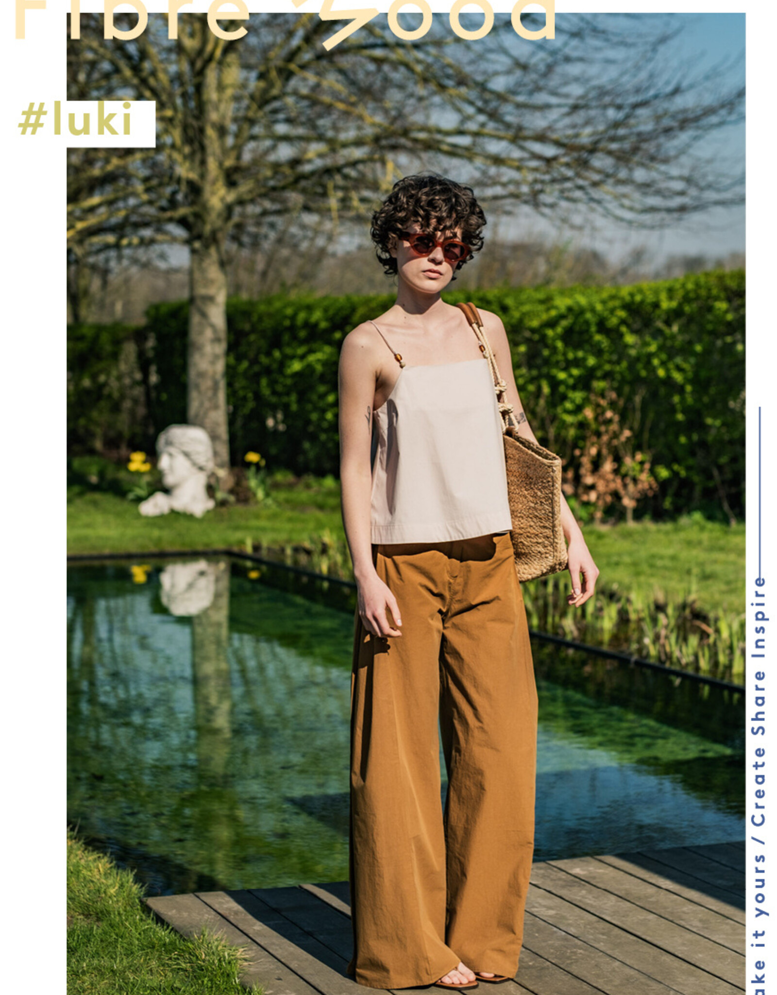 Fibre Mood Stone Washed Katoen - Brown - Angela & Luki