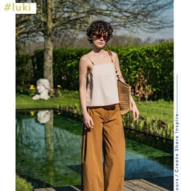 Fibre Mood Stone Washed Katoen - Brown - Angela & Luki