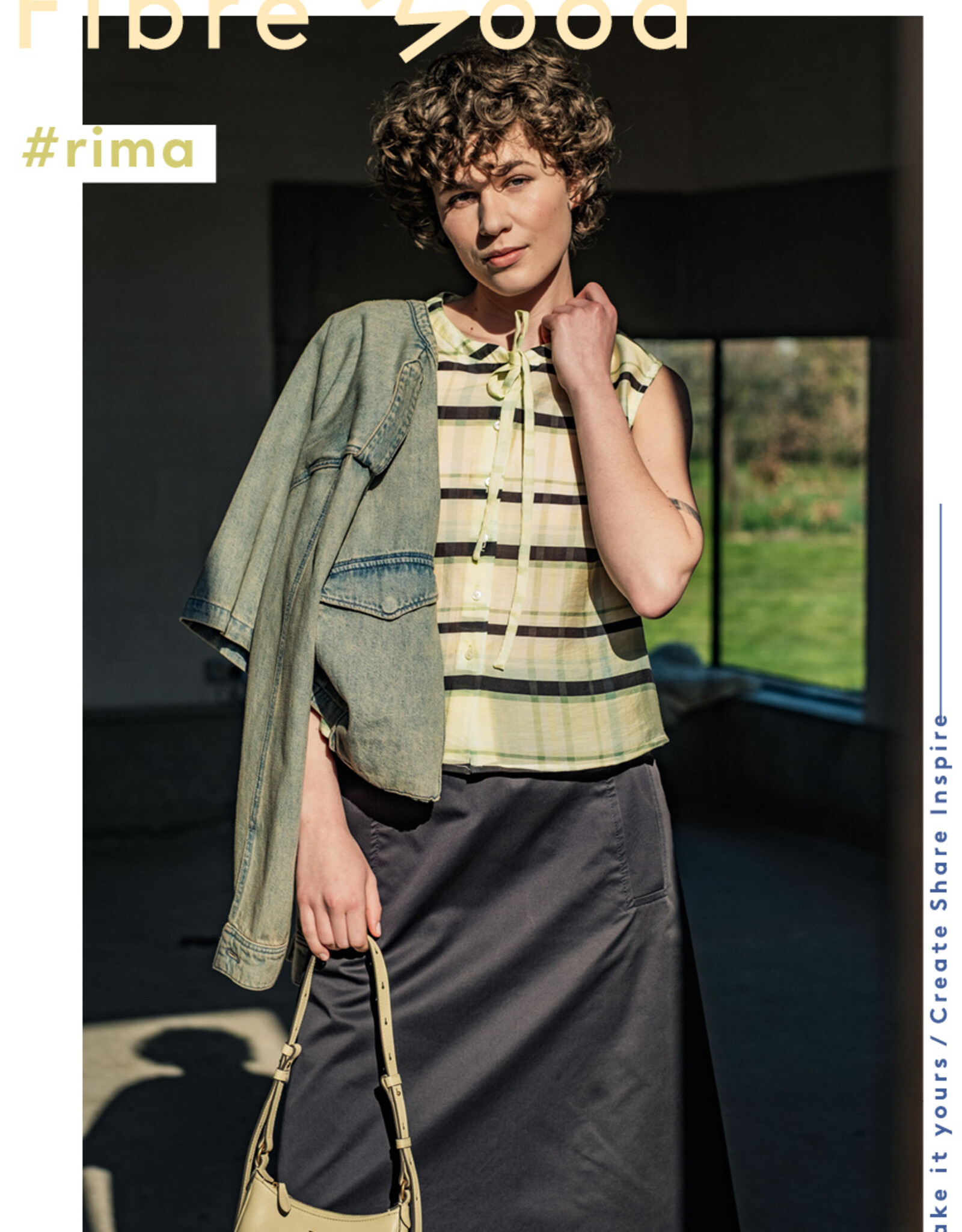 Fibre Mood Fijne Tencel Check - Rima