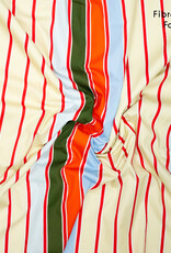 Fibre Mood Poplin Stripes - Sylva
