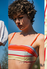 Fibre Mood Poplin Stripes - Sylva