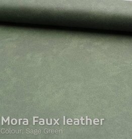 Mora Kunstleer - Sage green