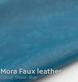 Mora Kunstleer - Ocean Blue