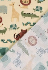 Double Gauze - Happy Zoo