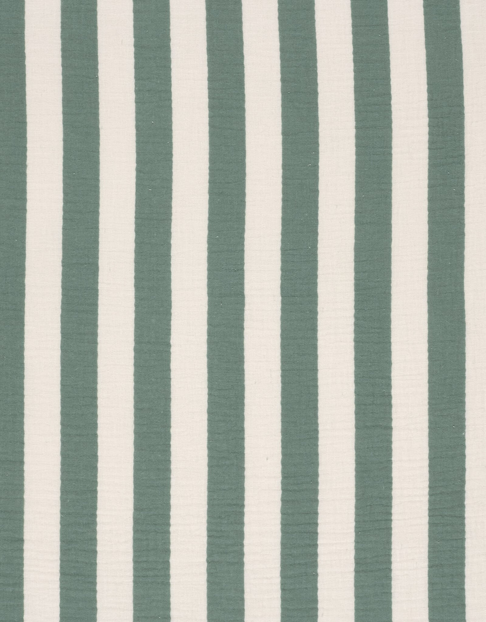 Double Gauze - Stripes Teal