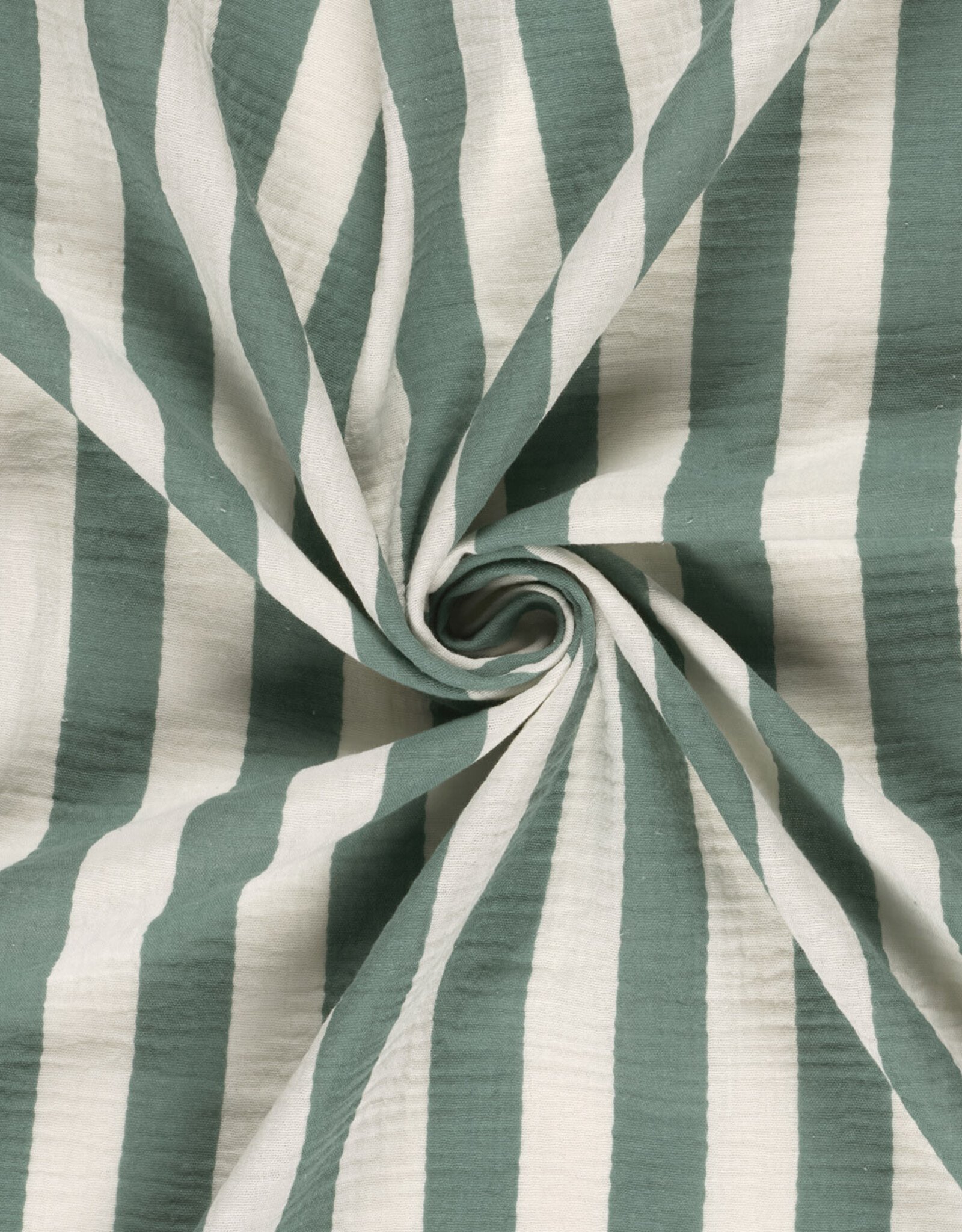 Double Gauze - Stripes Teal