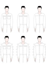 notches Patroon - JORDY vest