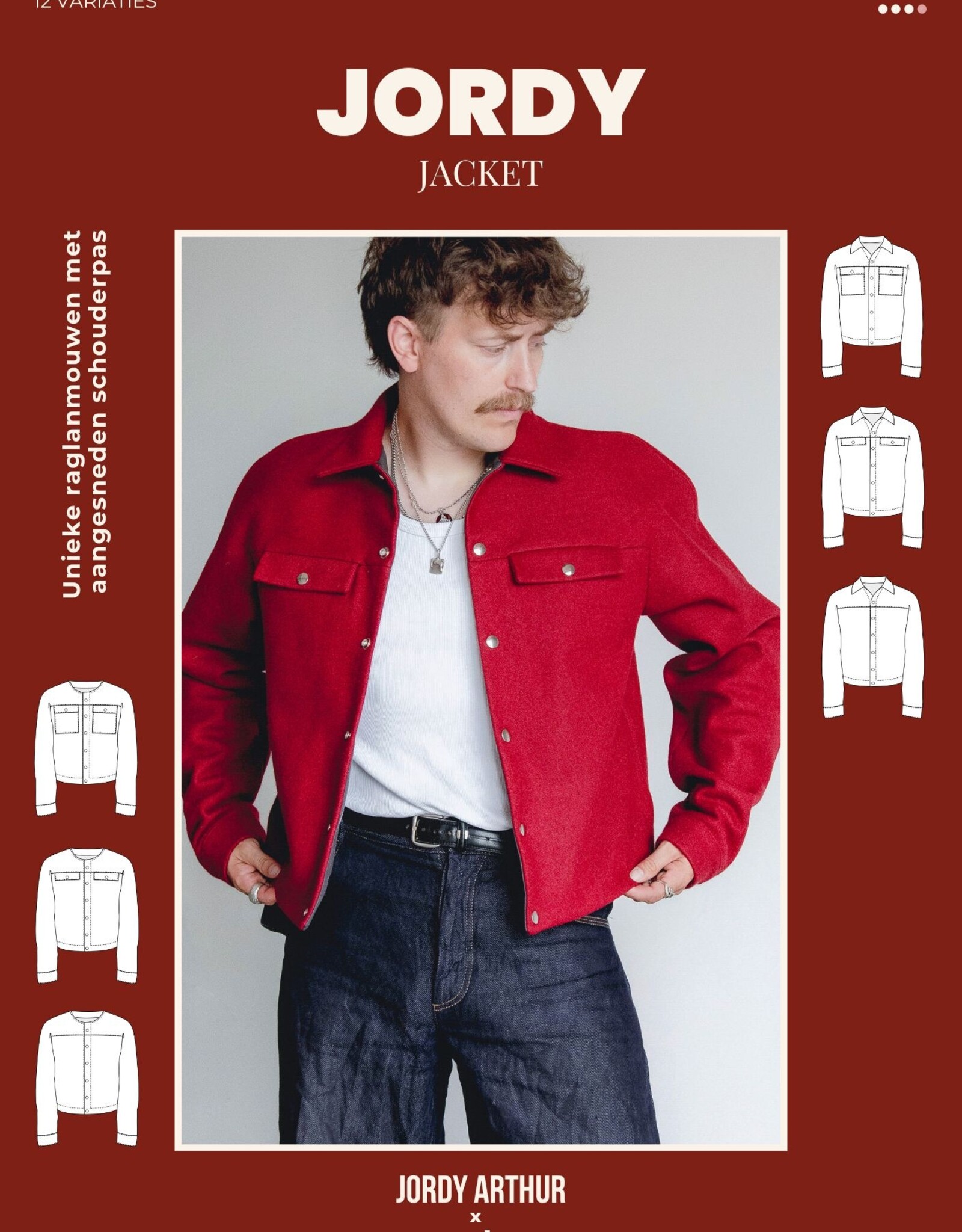 notches Patroon - JORDY vest