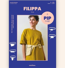 notches Patroon - FILIPPA tas