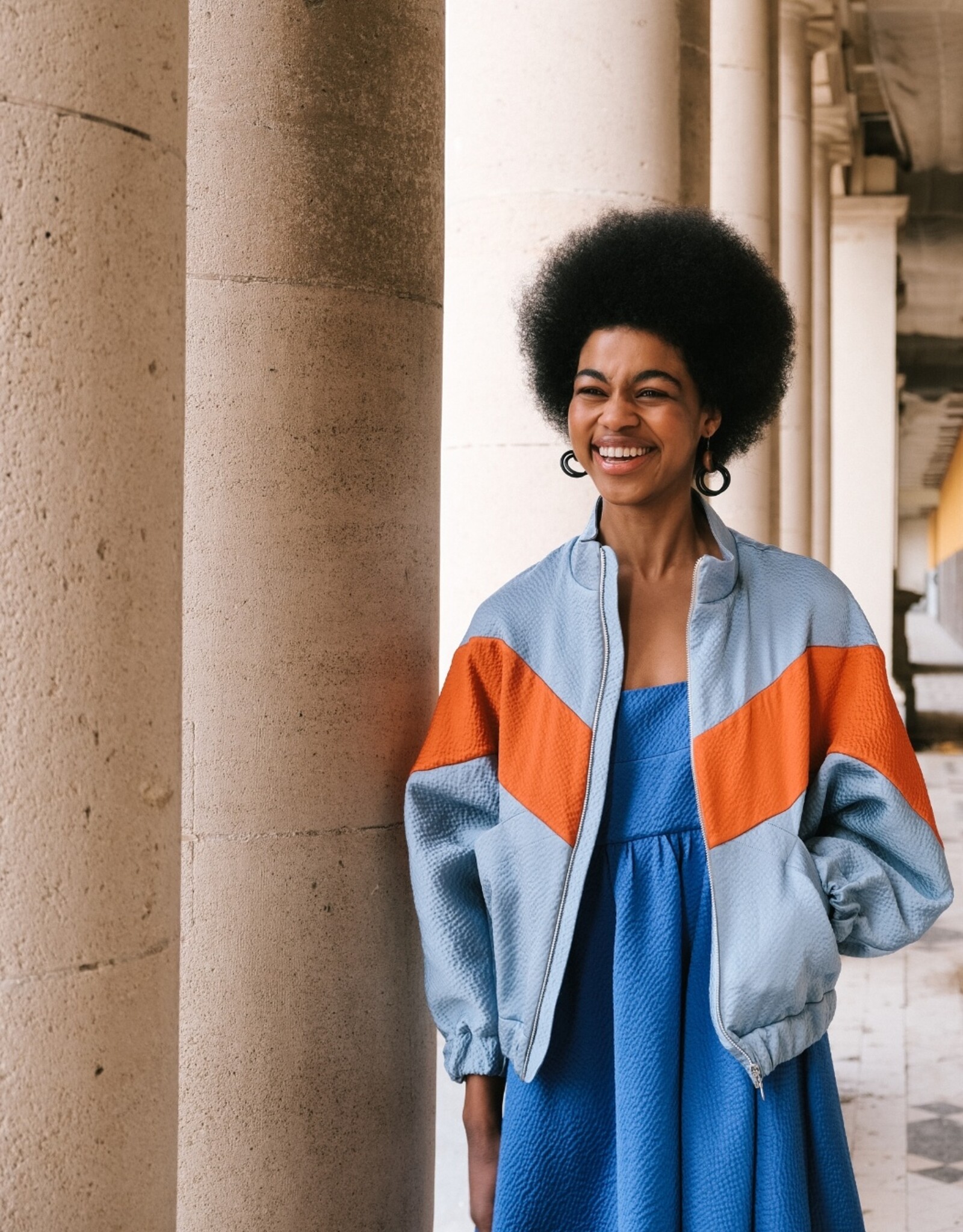 notches Patroon - RAVA jas en sweater