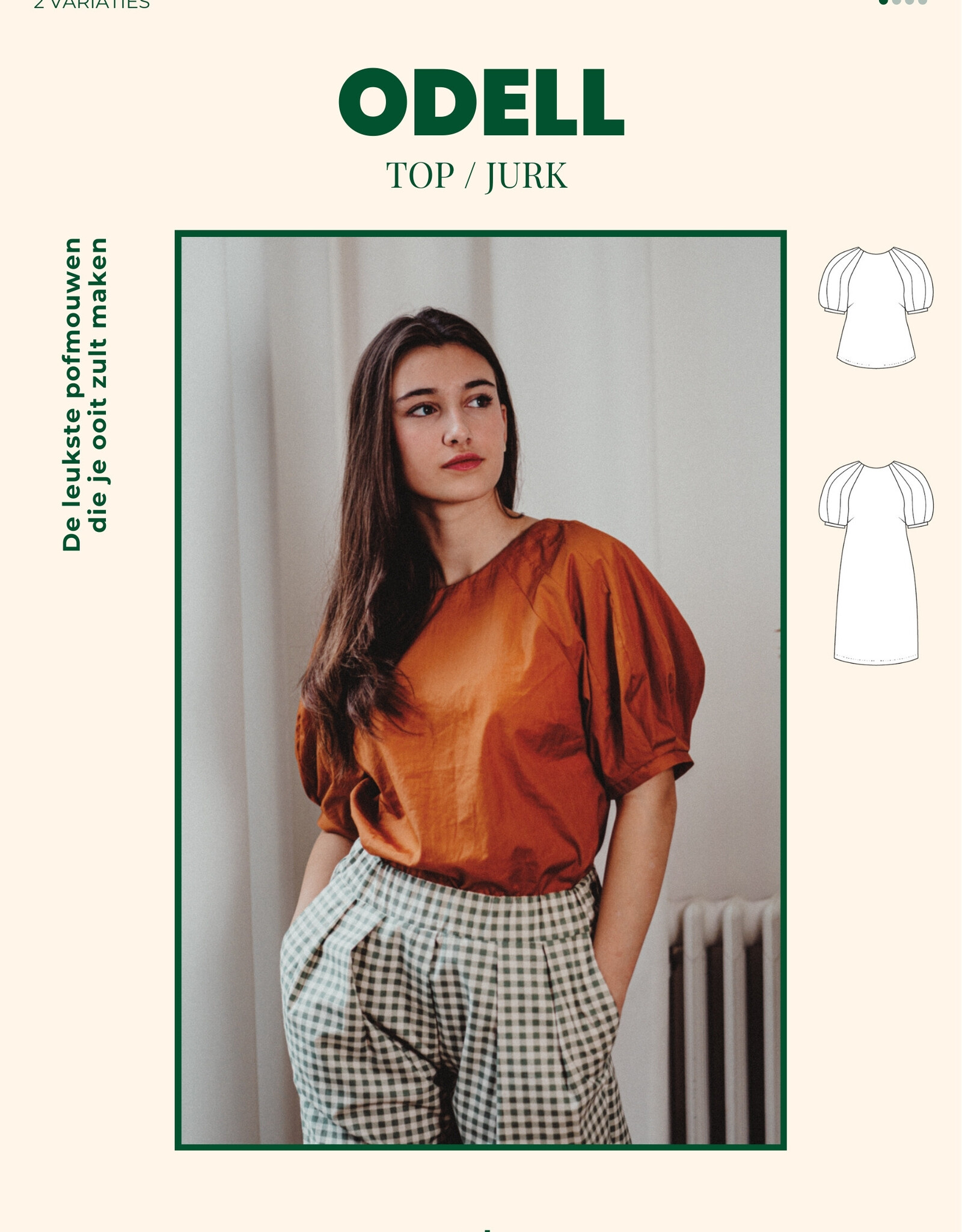 notches Patroon - ODELL Top en Jurk