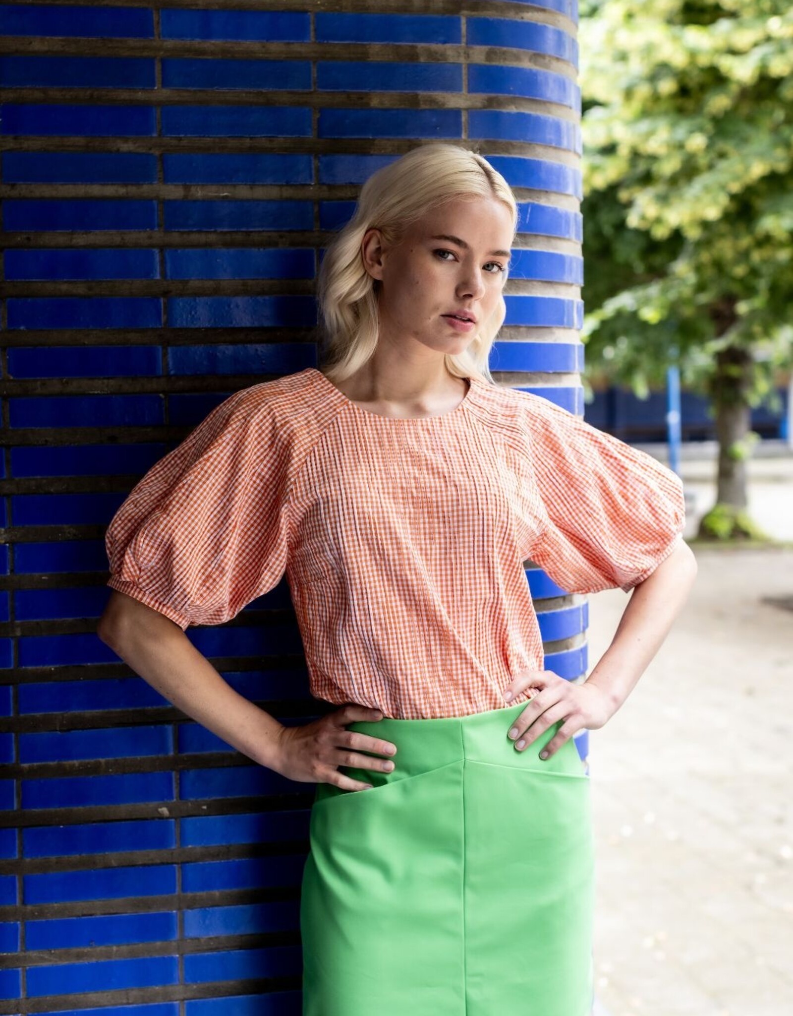 notches Patroon - ODELL Top en Jurk