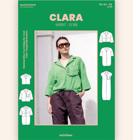 notches Patroon - Clara dameshemd