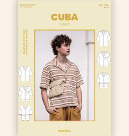 notches Patroon - Cuba Mannenhemd
