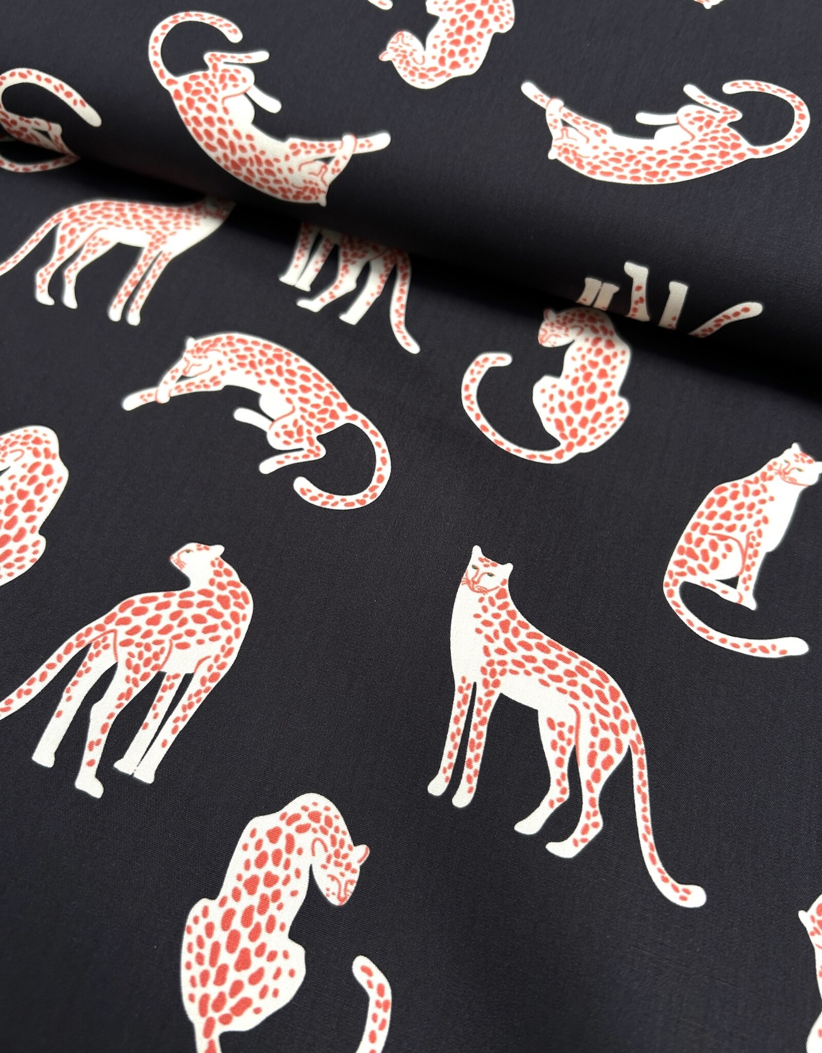 Poplin - Wild Weave - Black