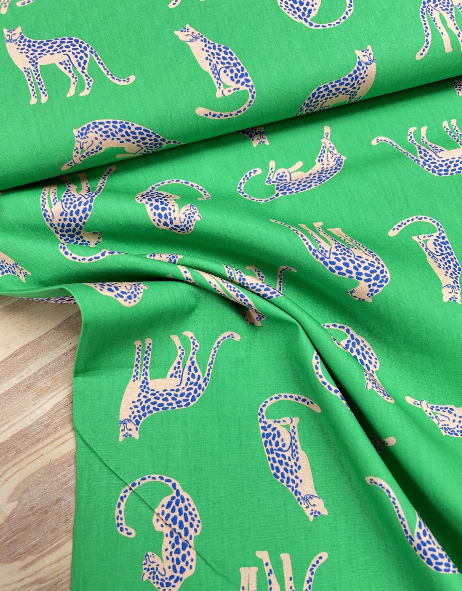 Poplin - Wild Weave - Green
