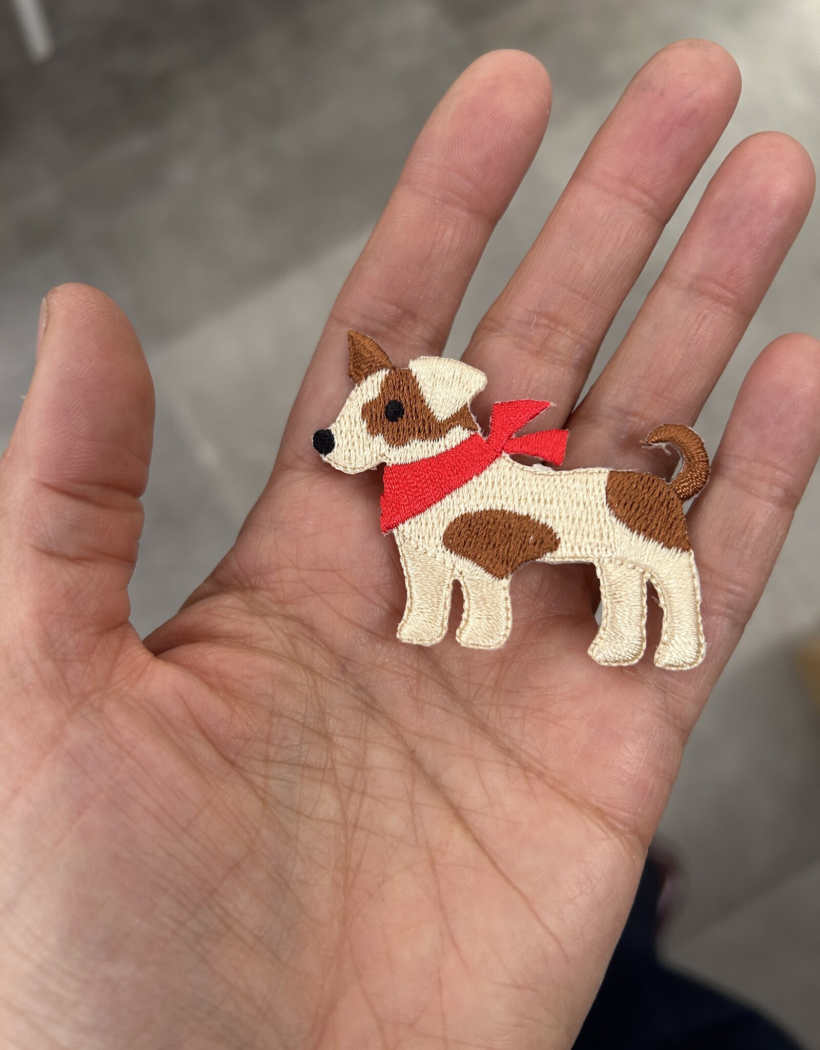 Patch - Hond met sjaal