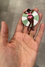 Patch - Meisje in groene zwemband