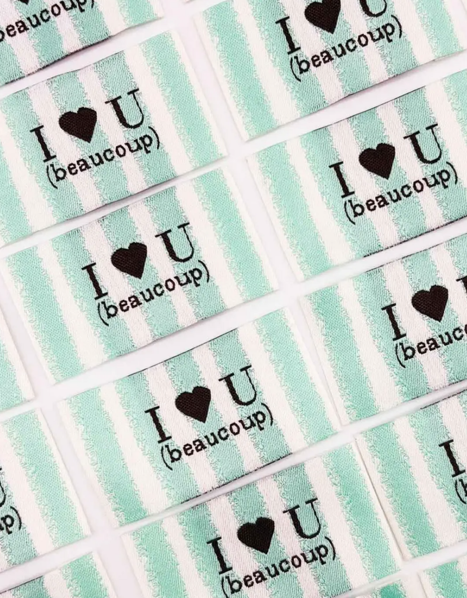 Naailabels - I love You