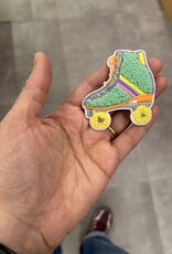 Patch - Rolschaats in pastel