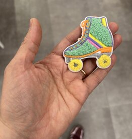 Patch - Rolschaats in pastel