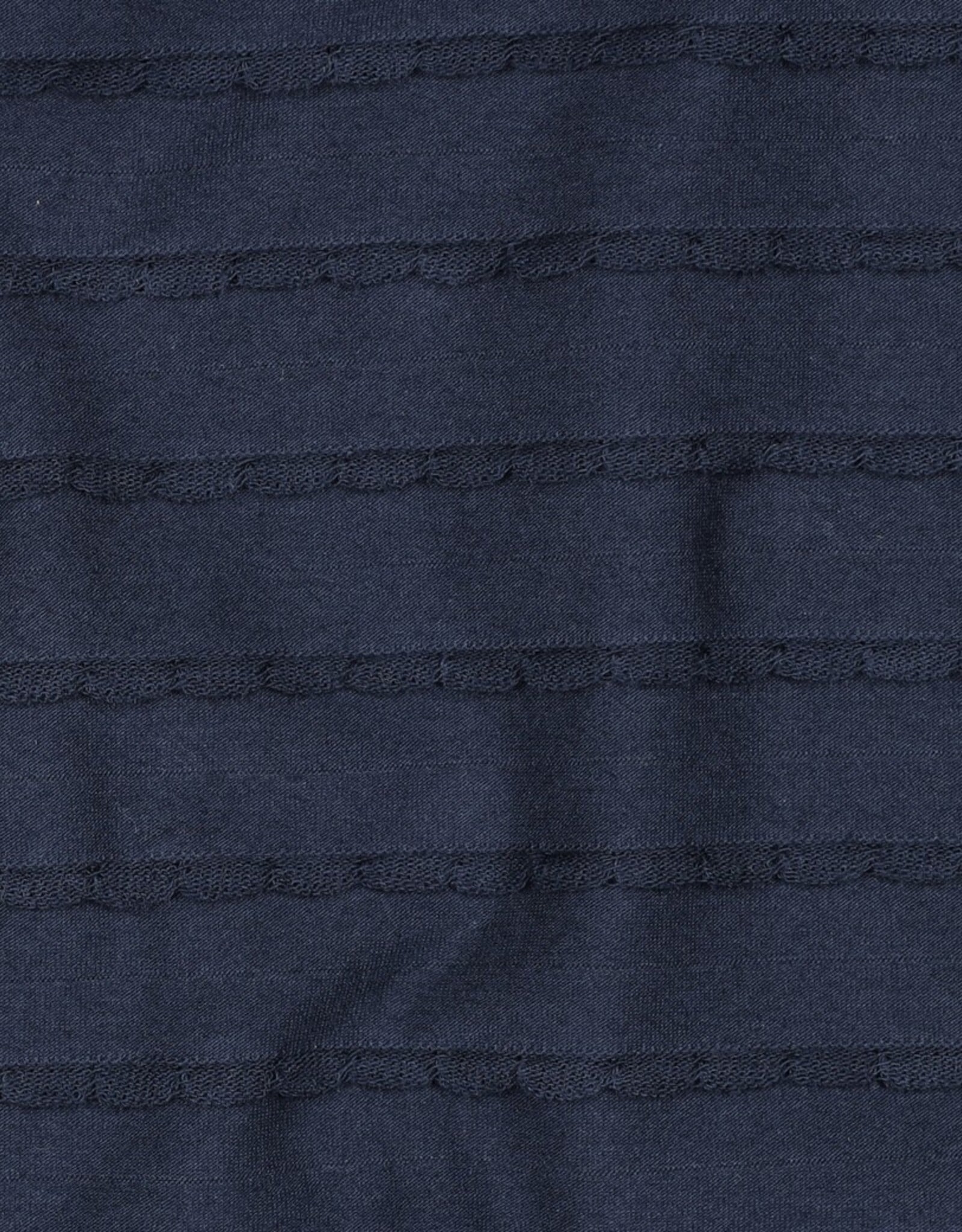 Tricot Schulpjes - Marine Blauw