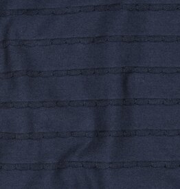 Tricot Schulpjes - Marine Blauw