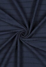 Tricot Schulpjes - Marine Blauw