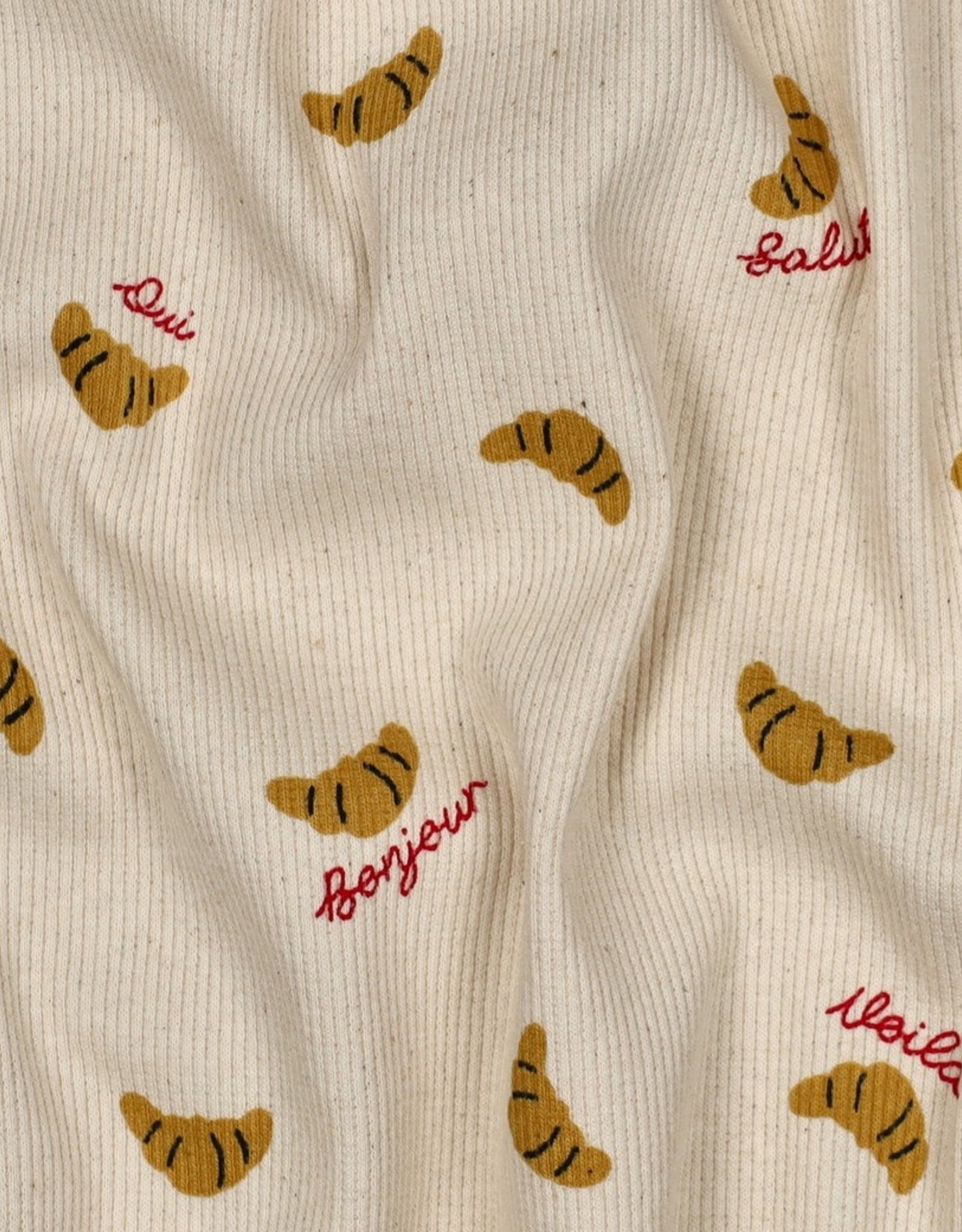 Rib Jersey - Croissants