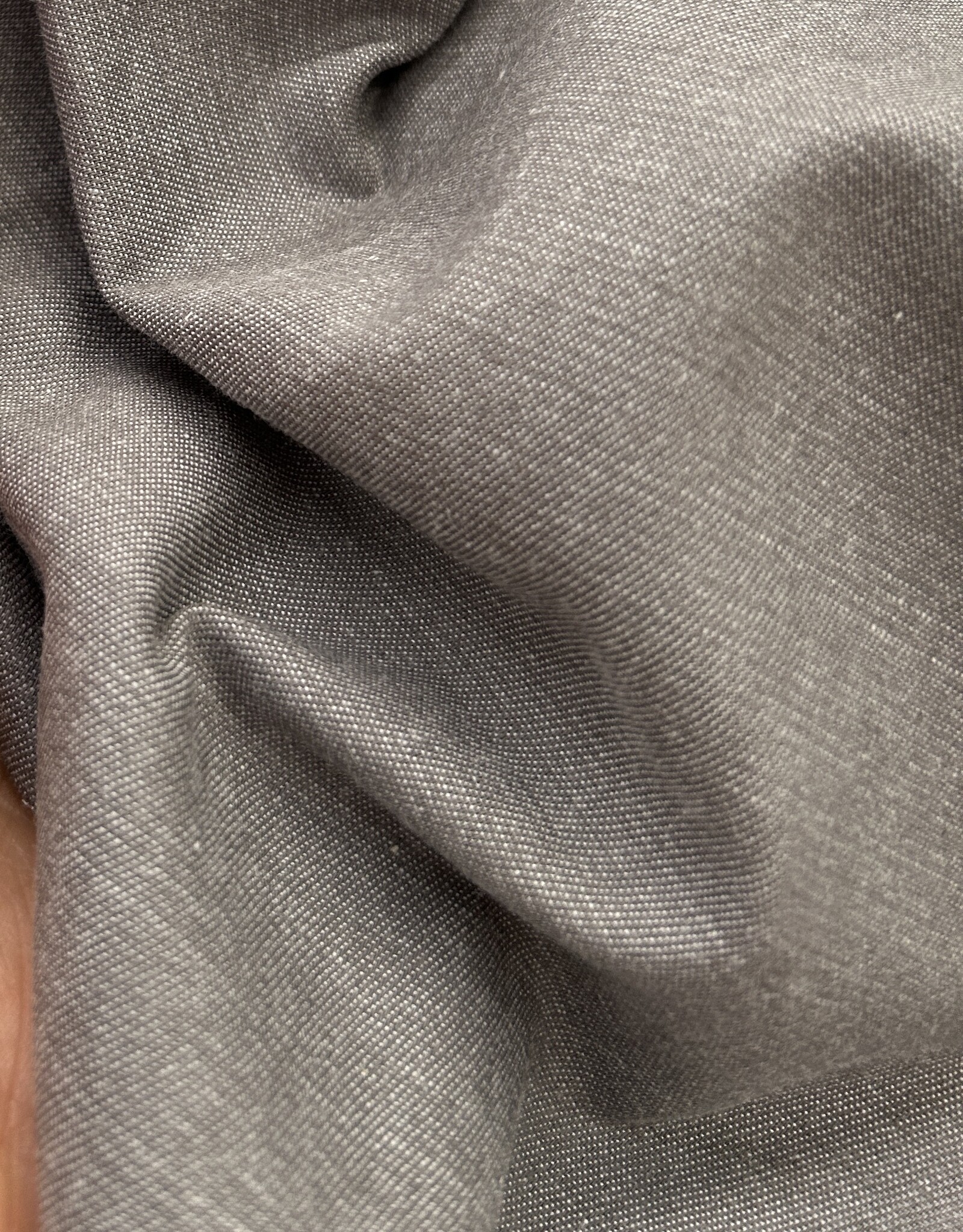 Chambray -  Grijs Melee