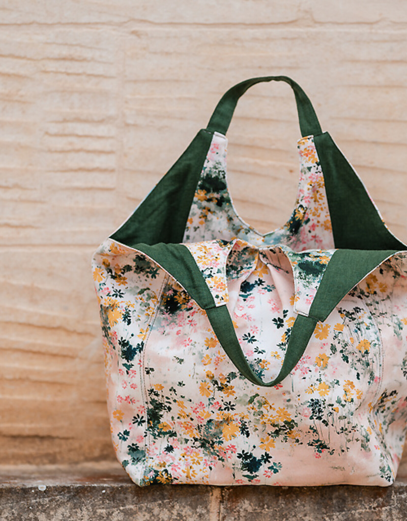 See You at Six Canvas Gabardine - Garden Sky