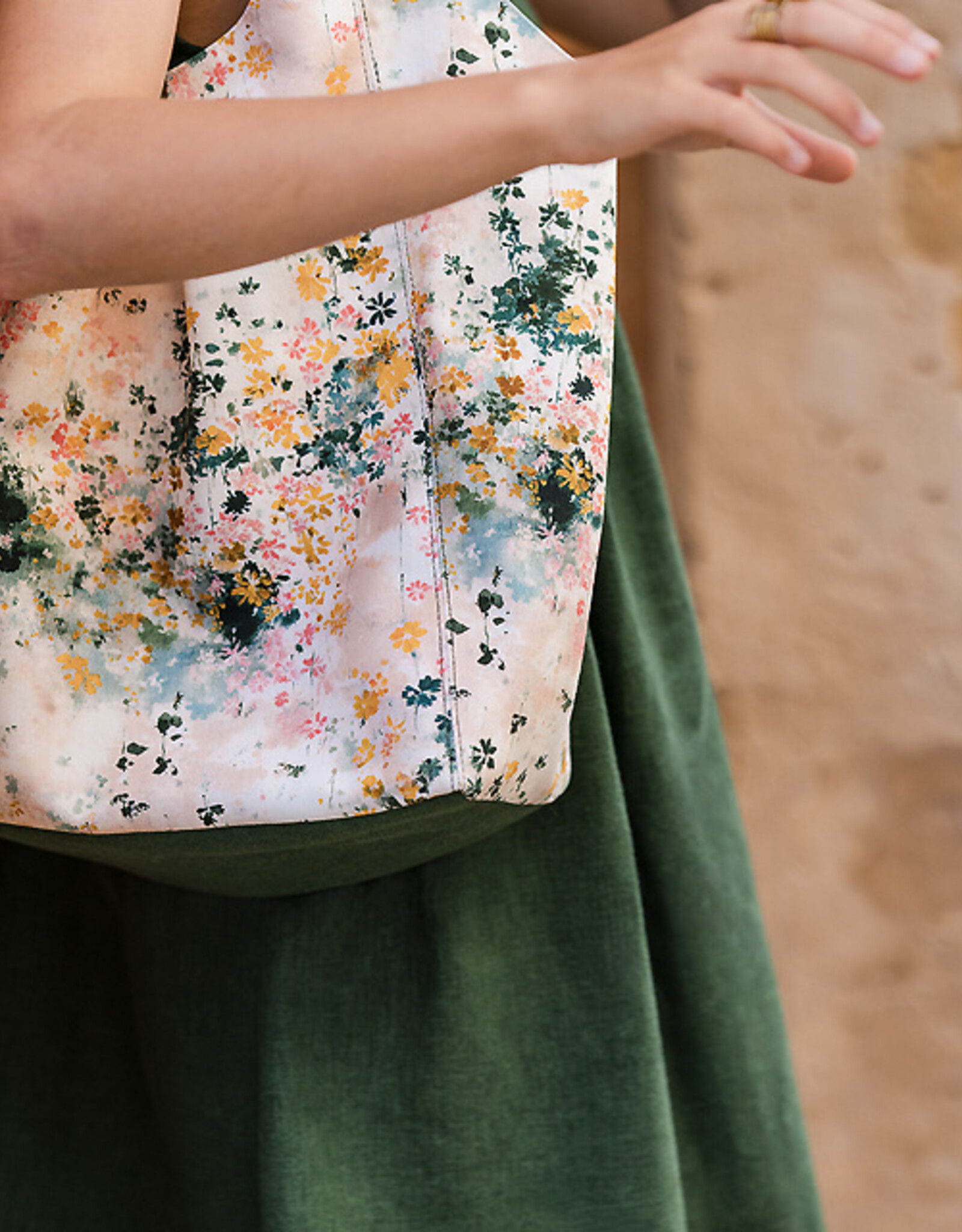 See You at Six Canvas Gabardine - Garden Sky