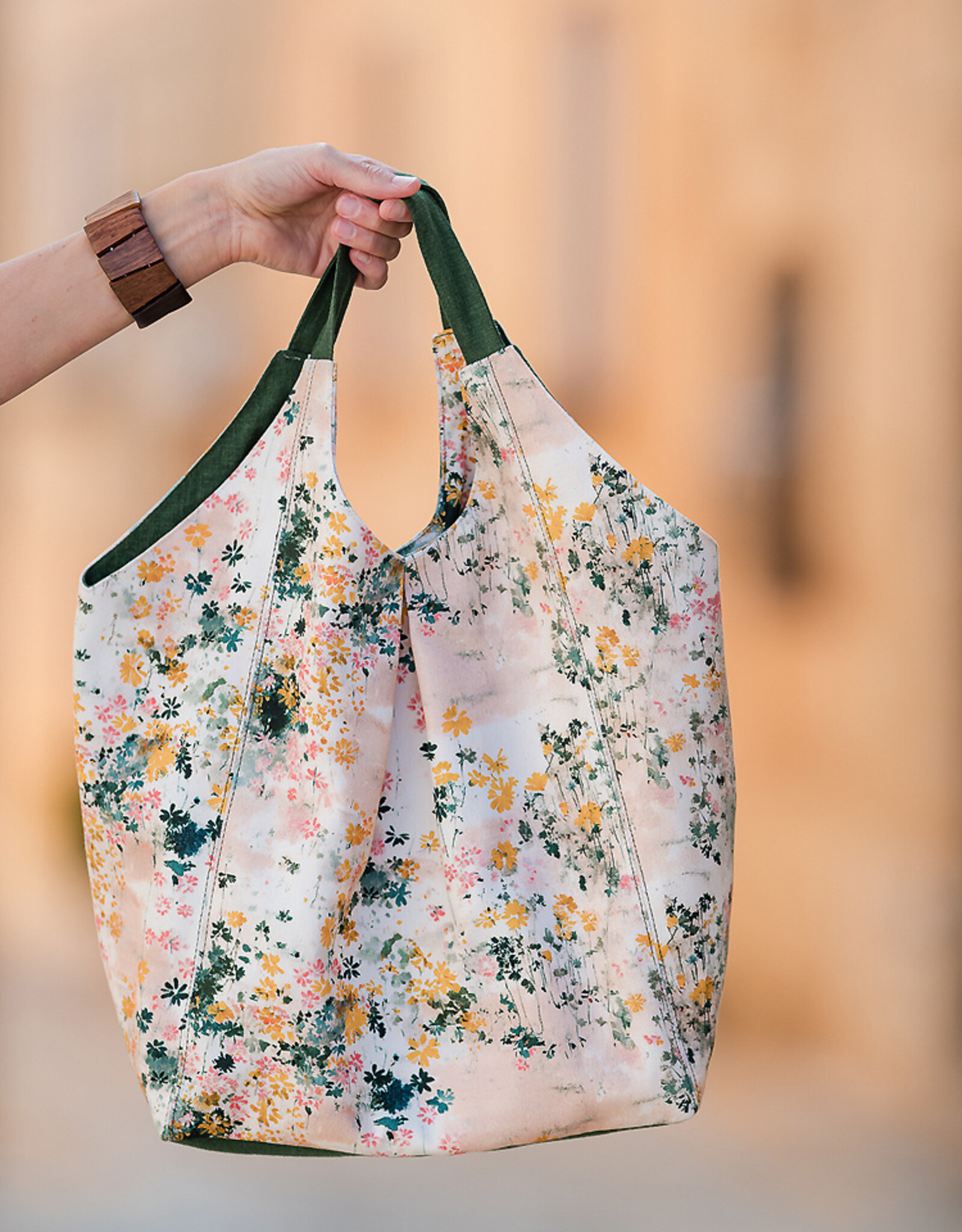 See You at Six Canvas Gabardine - Garden Sky