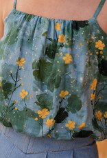 See You at Six Double Gauze - Marsh Marigolds