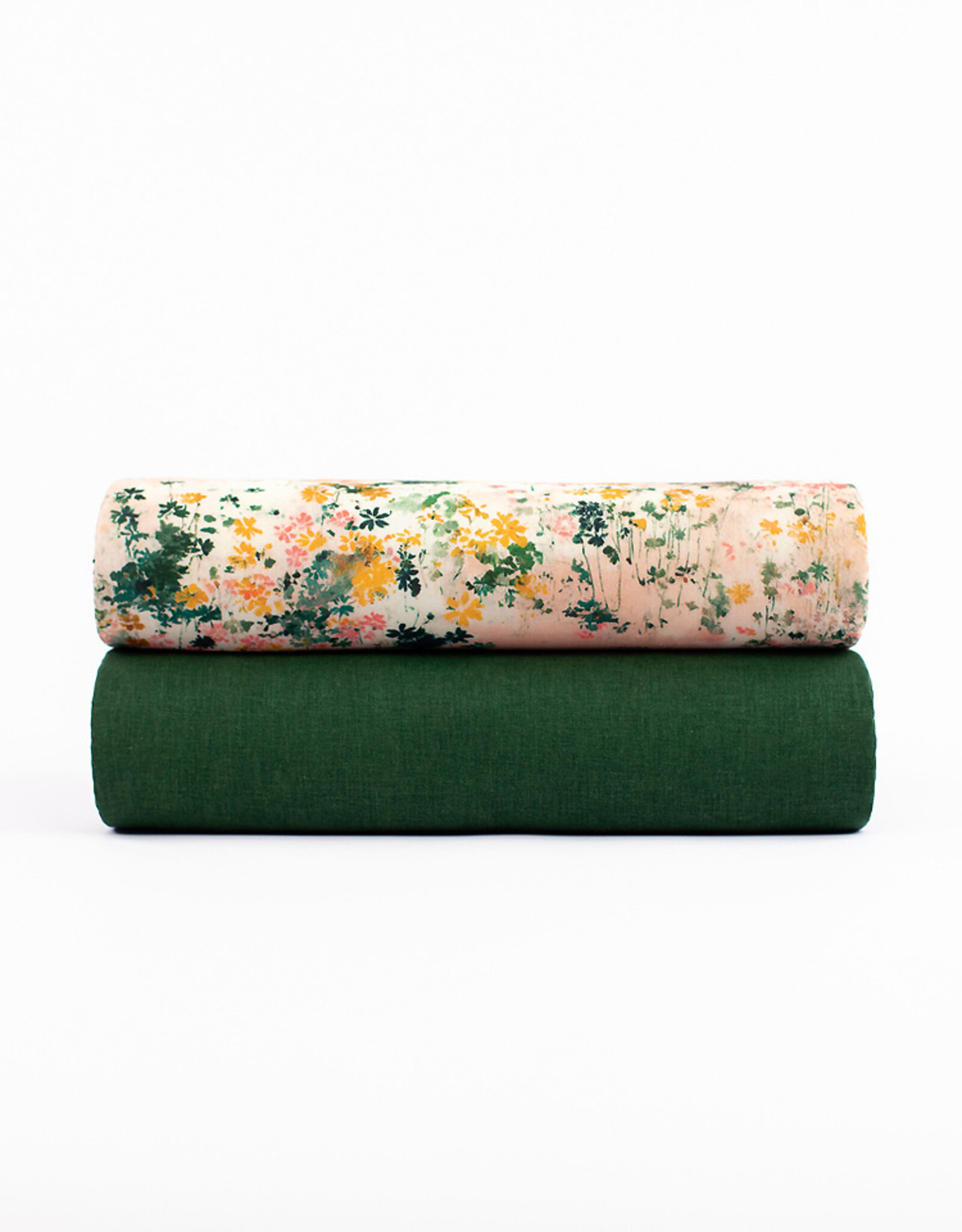 See You at Six Linen Viscose Blend - Greener Pastures