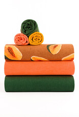 See You at Six Linen Viscose Blend - Papayas