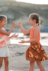 See You at Six Linen Viscose Blend - Papayas