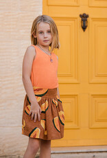 See You at Six Linen Viscose Blend - Papayas