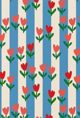 Katoen - Tulips & Stripes